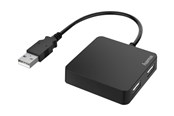 USB-Hubs - Hama hub - 4 ports USB-Hubs - 4 - Schwarz - 00200121