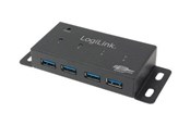USB-Hubs - LogiLink USB 3.0 hub 4-Port metal housing USB-Hubs - USB 3.2 - 4 - UA0149