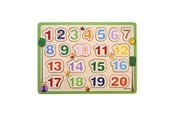 Holzspielzeug - Barbo Toys Wacky Wonders - Wooden Puzzle - Numbers (INT) - 6372