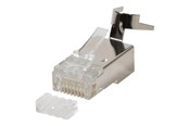 Netzwerk - Kabel - LogiLink RJ45 modular plug Cat.8.1/Cat.6A shielded 10 pcs. - MP0030