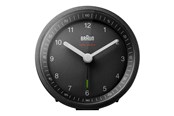 Einrichtung - Braun BC07 - alarm clock - round - quartz - desktop - black - 67009