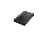 USB-Hubs - Hama USB Hub 4 Ports USB 2.0 480 Mbit/s incl. Cable and Power Supply Unit USB-Hubs - 4 - Schwarz - 002001220000