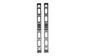 Rack-Gehäuse - Tripp Lite 42U Rack Enclosure Server Cabinet Vertical Cable Management Bars - rack cable management panel - SRVRTBAR