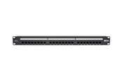 Netzwerkzubehör - Tripp Lite Cat6 24-Port Patch Panel - PoE+ Compliant 110/Krone 568A/B RJ45 Ethernet 1U Rack-Mount TAA - patch panel - 1U - 19" - TAA Compliant - N252-P24