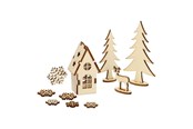 Kunst & Handwerk Ausstattung - Creativ Company Create and Decorate your Christmas Decoration House - 57888