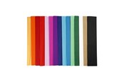 Kunst & Handwerk Ausstattung - Creativ Company Crepe paper - Basic colors 15st. - 209020
