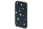 Handys - Cover & Cases - Hama "Luminous Stars" Booklet Case for Apple iPhone 6/6s black/white - 138287