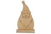 Kunst & Handwerk Ausstattung - Creativ Company Wooden Christmas figure Santa Claus - 54469