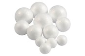 Kunst & Handwerk Ausstattung - Creativ Company Polystyrene Balls White 12pcs. - 54305