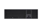 Tastaturen - KeySonic KSK-8023BTRF - Tastaturen - Deutsch - Grau - 60939