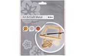 Kunst & Handwerk Ausstattung - Creativ Company Imitation Metal Leaf Gold 25 Sheets - 20481