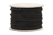 Hobby-Zubehör - Creativ Company Elastic Thickness 1mm Black 25m - 41033