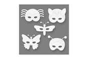 Schilder und Karten - Creativ Company Insect masks Cardboard 16st. - 95215