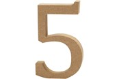 Kunst & Handwerk Ausstattung - Creativ Company Number 5 MDF 8cm 1pc. - 56396