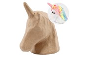 Kunst & Handwerk Ausstattung - Creativ Company Unicorn Head Papier-mâché - 50420