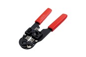 Netzwerkzubehör - LogiLink Crimping tool for RJ45 CAT5/CAT6/CAT6A modularplug with cutter - WZ0004