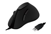 Maus - LogiLink Ergonomic vertical mouse USB 100dpi black - Vertical mouse (Schwarz) - ID0158