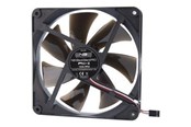 Gehäuselüfter - Blacknoise Noiseblocker BlackSilentPRO PK-3 - Gehäuselüfter - 140mm - Schwarz - ITR-PK-3