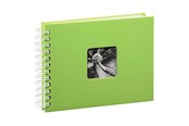 Fotoalbum & Archivierung - Hama "Fine Art" Spiral Album 24 x 17 cm 50 White Pages kiwi - 2114