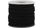 Kunst & Handwerk Ausstattung - Creativ Company Elastic Black 25m - 410370