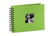 Fotoalbum & Archivierung - Hama "Fine Art" Spiral Album 24 x 17 cm 50 Black Pages kiwi - 113676