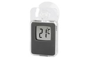Smart-Home - Hama Window Thermometer for Indoors and Outdoors Digital 7.5 x 4.6 cm grey - 186397