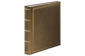 Fotoalbum & Archivierung - Hama "London" Super Jumbo Album 34x35 cm 80 White Pages brown - 7159