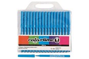 Utensilien zum Schreiben und Zeichnen - Creativ Company Colortime Tusch Light Blue Markers 18pcs. - 373534