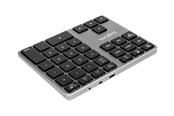 Tastaturen - LogiLink Keypad Bluetooth aluminum space grey - Numpad - Grau - ID0187