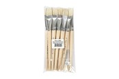 Hobby-Zubehör - Creativ Company Wooden brushes - Nr. 20 Short handle 12pcs. - 10620