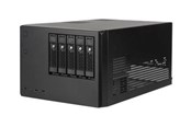 Gehäuse - SilverStone CS351 - Gehäuse - Desk - Schwarz - SST-CS351