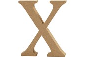 Kunst & Handwerk Ausstattung - Creativ Company Letter X MDF 8cm 1pc. - 56383