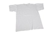 Kostüme - Creativ Company T-shirt White with Round Neck Cotton Size L - 47214