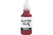 Klebeband und Kleber - Creativ Company Glitter Glue Red 25 ml - 318220