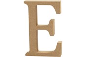 Kunst & Handwerk Ausstattung - Creativ Company Letter E MDF 8cm 1pc. - 56364