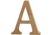 Kunst & Handwerk Ausstattung - Creativ Company Letter A MDF 8cm 1pc. - 56360