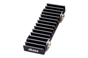 Speicherzubehör - Akasa Gecko Pro - solid state drive heatsink - A-M2HS02-BK