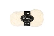 Garn & Zubehör - Creativ Company Acrylic yarn Off-White 50gr 80m - 421801