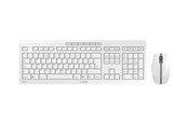 Tastaturen - Cherry STREAM DESKTOP RECHARGE - Tastatur & Maus Set - Englisch (UK) - Grau - JD-8560GB-0