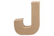 Kunst & Handwerk Ausstattung - Creativ Company Letter Papier-mache Small - J - 26648