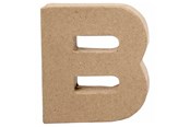 Kunst & Handwerk Ausstattung - Creativ Company Letter Papier-mache Small - B - 26640