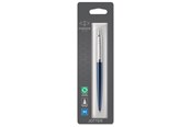 Utensilien zum Schreiben und Zeichnen - Parker Jotter Kugelschreiber | Royal Blue | Mittlere Spitze | Blaue Tinte | Blister-Verpackung - 1953209