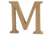 Kunst & Handwerk Ausstattung - Creativ Company Letter M MDF 8cm 1pc. - 56372