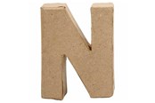 Kunst & Handwerk Ausstattung - Creativ Company Letter Papier-mache Small - N - 26652