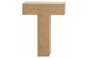 Kunst & Handwerk Ausstattung - Creativ Company Letter Papier-mache Small - T - 26658