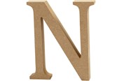 Kunst & Handwerk Ausstattung - Creativ Company Letter N MDF 8cm 1pc. - 56373