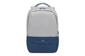 Taschen - RivaCase Prater - 17.3" - Laptop Backpack - 7567 GREY/DARK BLUE