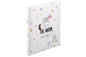 Fotoalbum & Archivierung - Hama "To The Moon" Bookbound Album 29 x 32 cm 60 White Pages - 3861