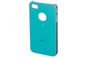 Handys - Cover & Cases - Hama Mobil Cover iPhone 4/4S Shiny Hard Cover Turquoise - 108553