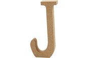 Kunst & Handwerk Ausstattung - Creativ Company Letter J MDF 8cm 1pc. - 56369